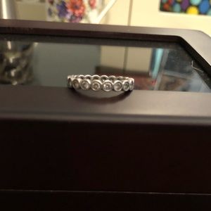 Classic pave eternity Pandora ring